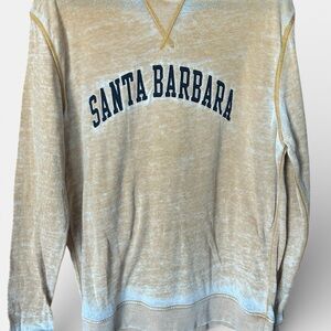 Camp David “Santa Barbara” Burnout Crewneck Sweatshirt – Size M